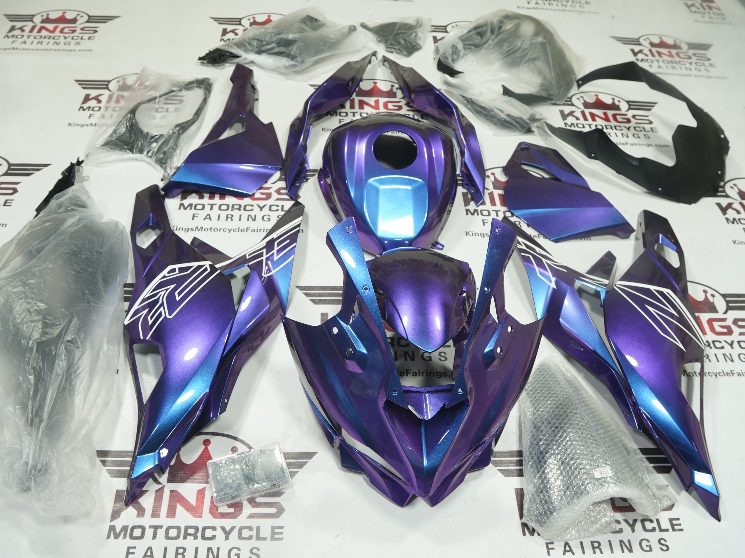 Fairings | Kawasaki Ninja ZX10R 2006-2007) Dark Blue | Kings